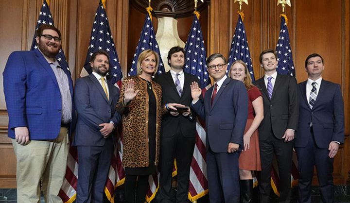 Helming takes Oath of Office